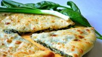 Осетинский пирог с картошкой и шпинатом в Москве